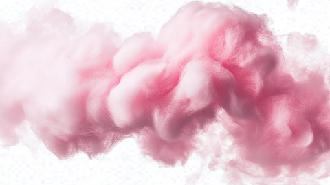 墨韵渲染粉色笔触