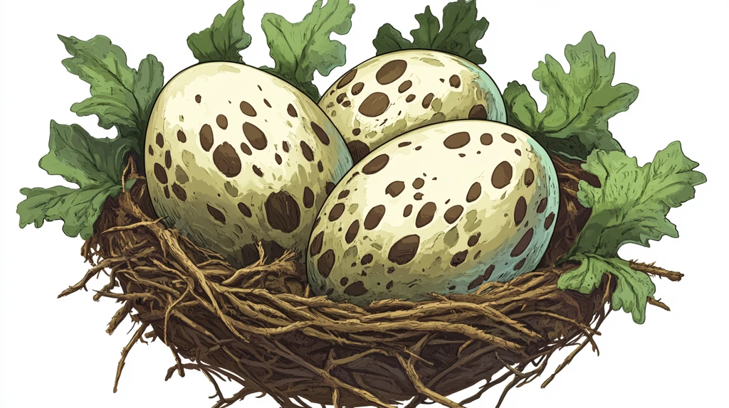 卡通手绘野鸭蛋