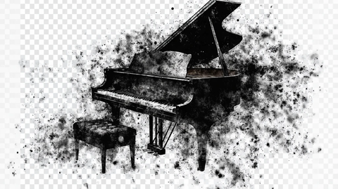 水墨钢琴