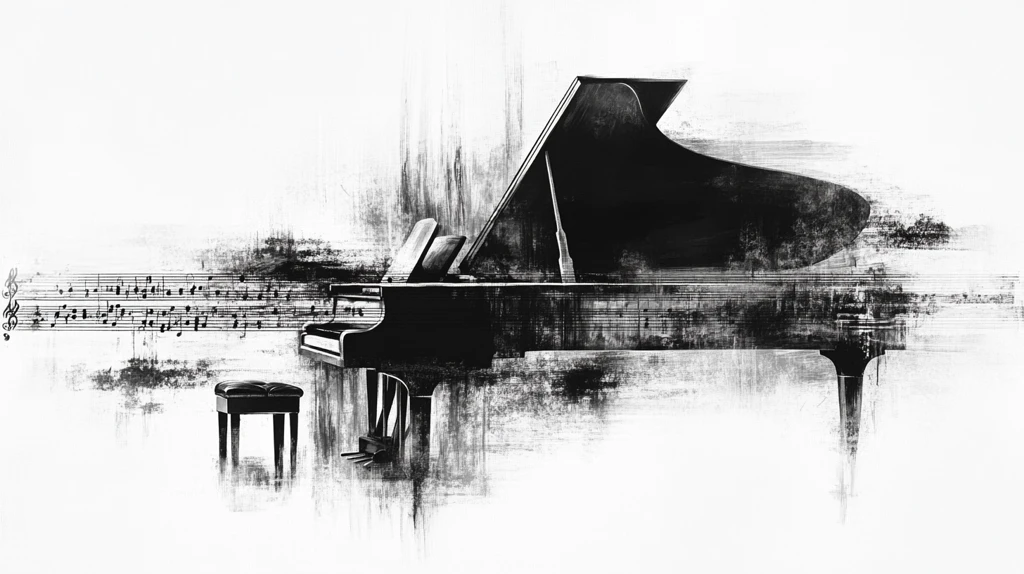 水墨钢琴