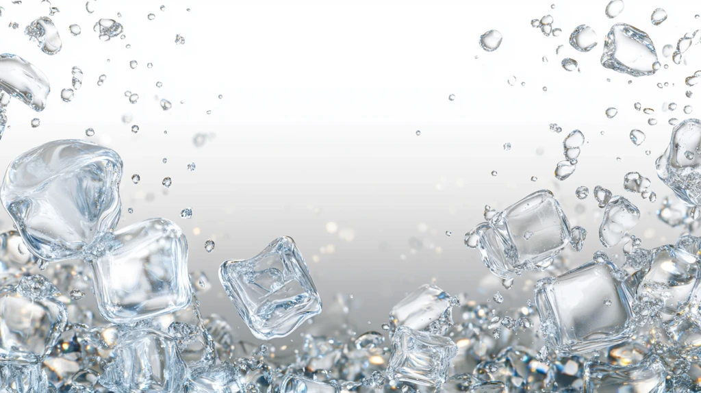 冰块组合广告
