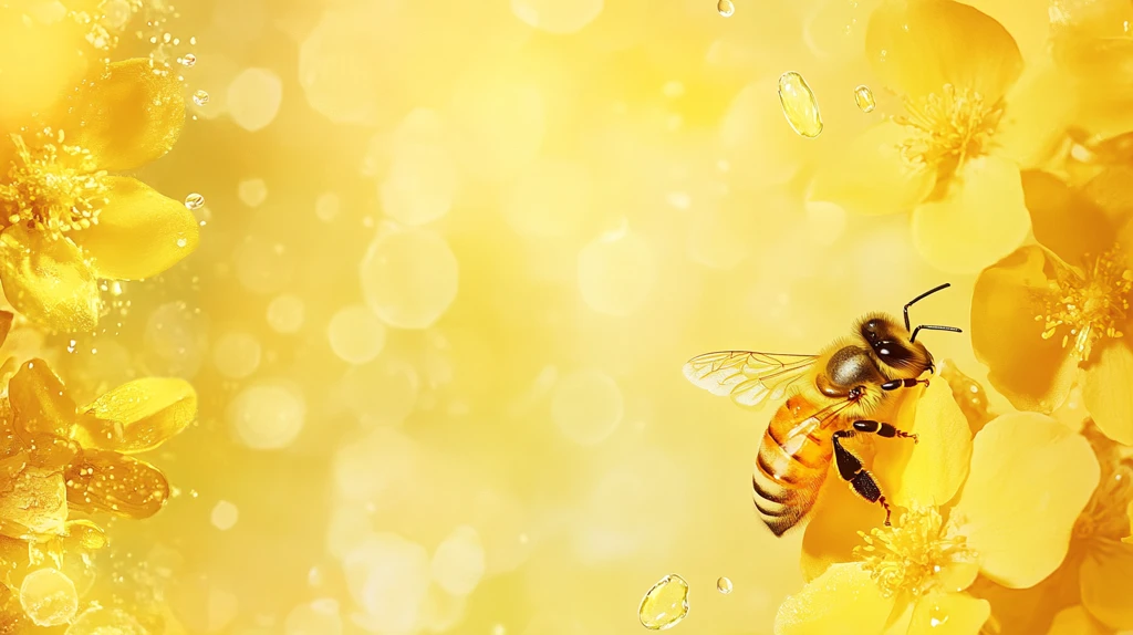 蜜蜂背景素材
