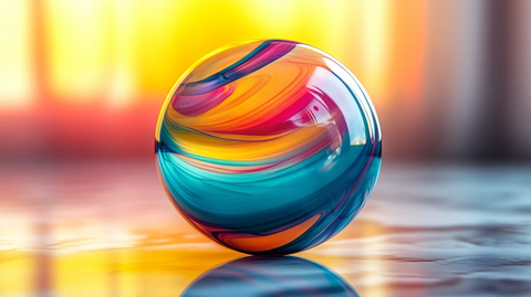 质感彩色球
