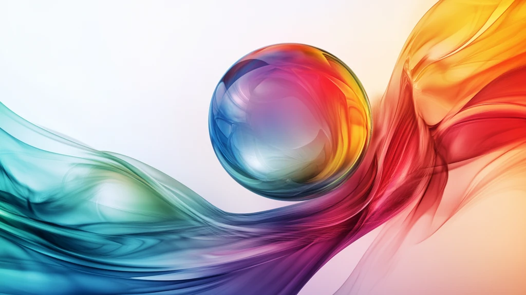 光感色彩高雅抽象艺术