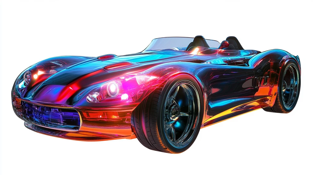 发光的车酷炫车