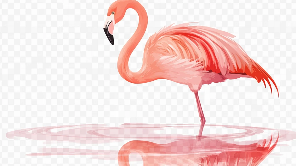 火烈鸟免抠