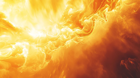 金色云霞纹路背景