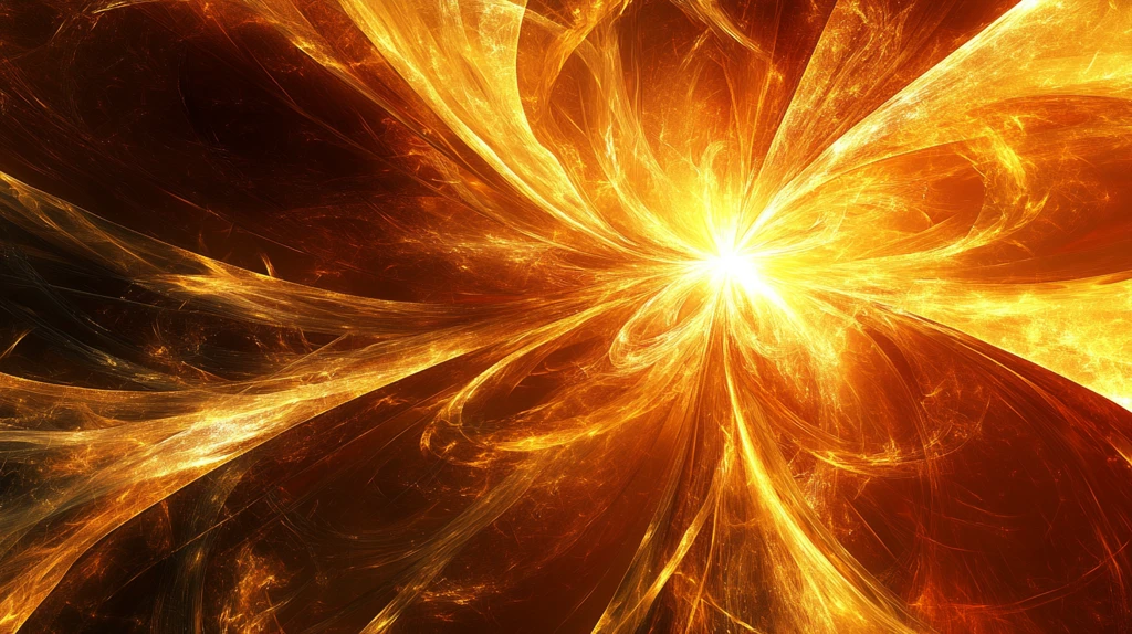 浴火重生抽象图