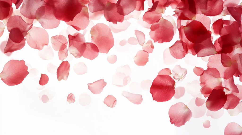 散落的花瓣浪漫唯美