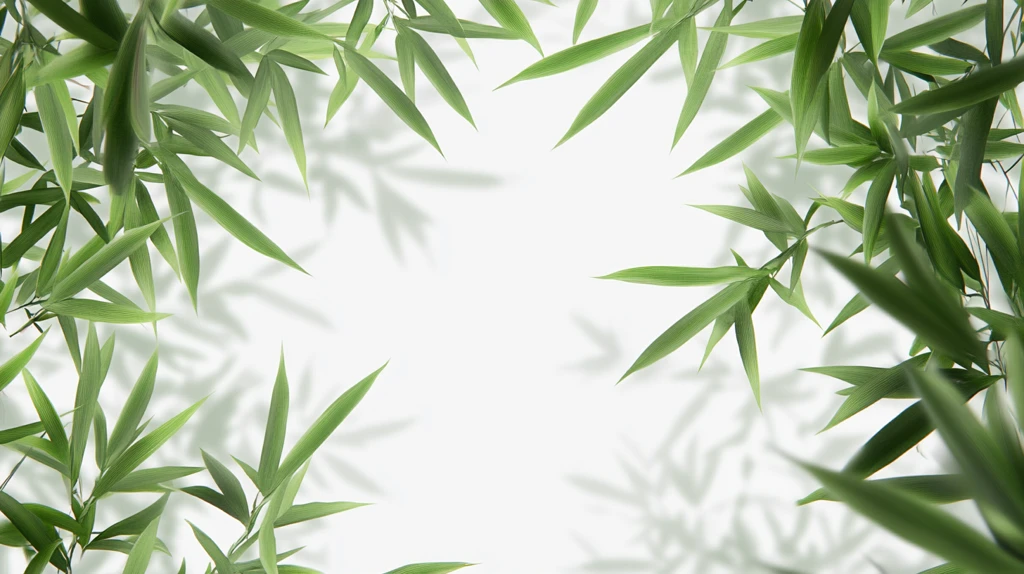 唯美竹叶背景