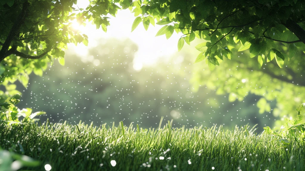 阳光草地阳光绿叶