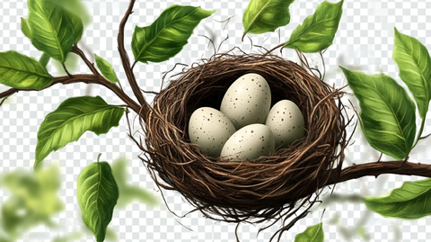 鸟蛋设计素材