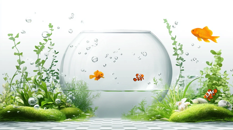 鱼缸背景图