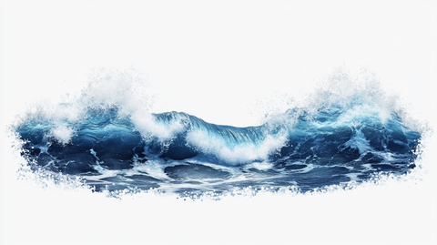 波涛水形海涛水元素