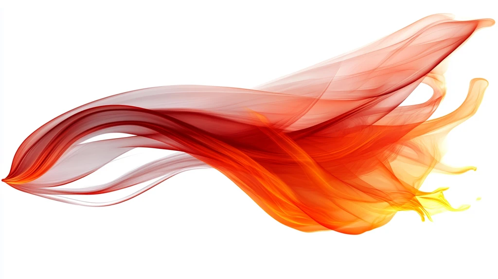 色带彩带火焰线条曲线
