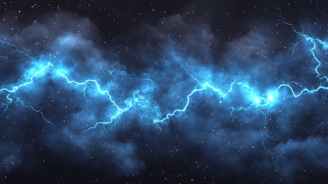 蓝色的闪电