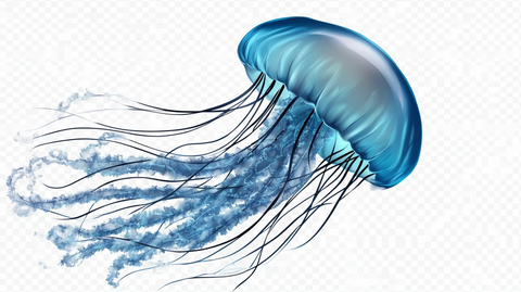 海洋动物水母高清图片