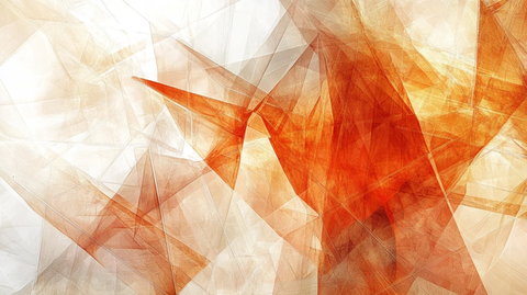 暖色几何背景