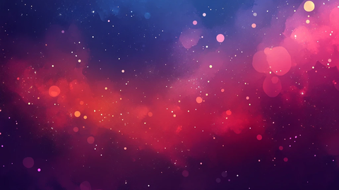 紫色梦幻灯光红色