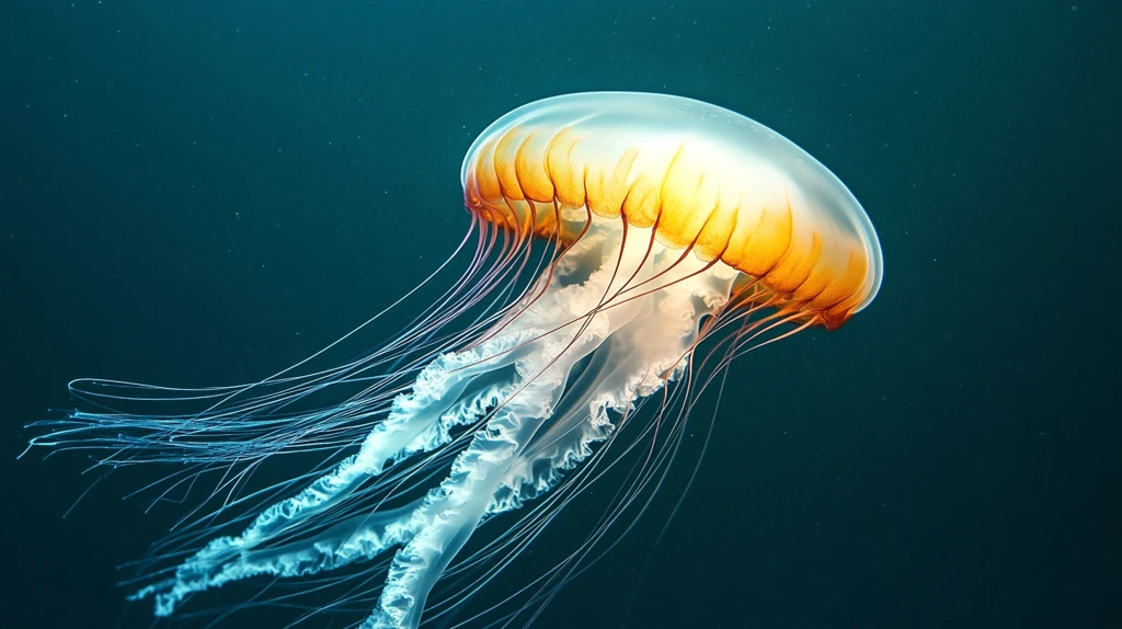海洋动物水母高清图片