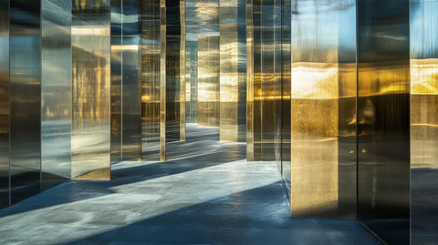 抽象艺术玻璃图