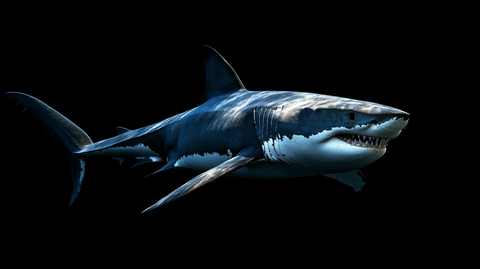鲨鱼动画形象