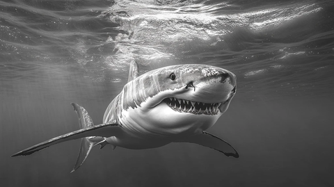 凶猛鲨鱼