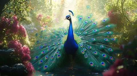 孔雀花园展示图