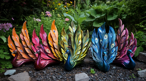 百鸟园创意雕塑