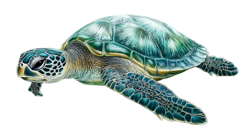 海龟原创插画