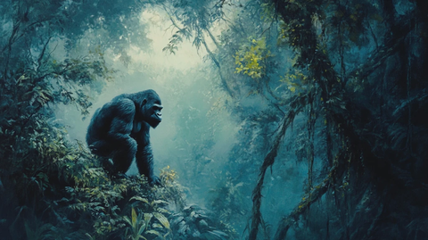 背背包的大猩猩