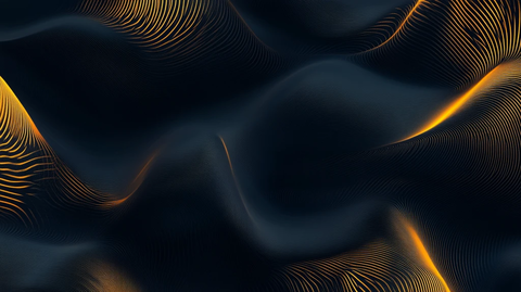 金色抽象流体纹理背景