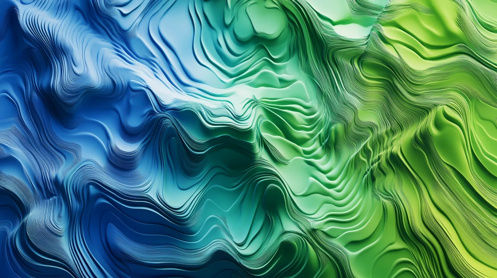 曲线线条流体纹理