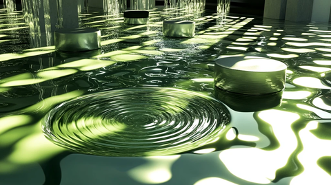 水波纹互动地面