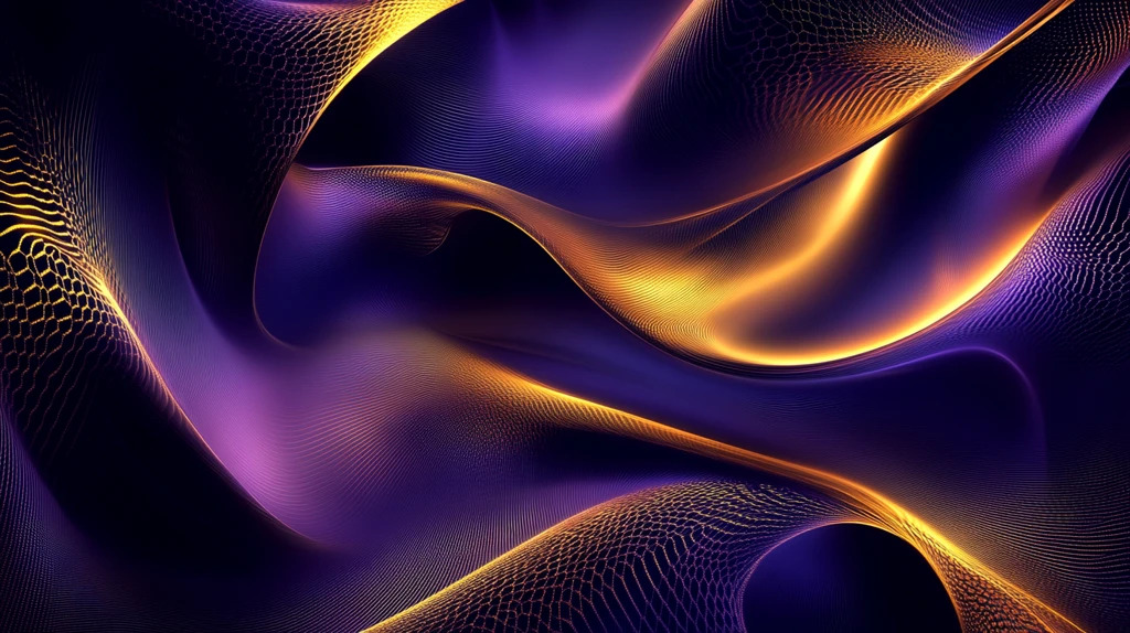 紫色金色深色创意图片