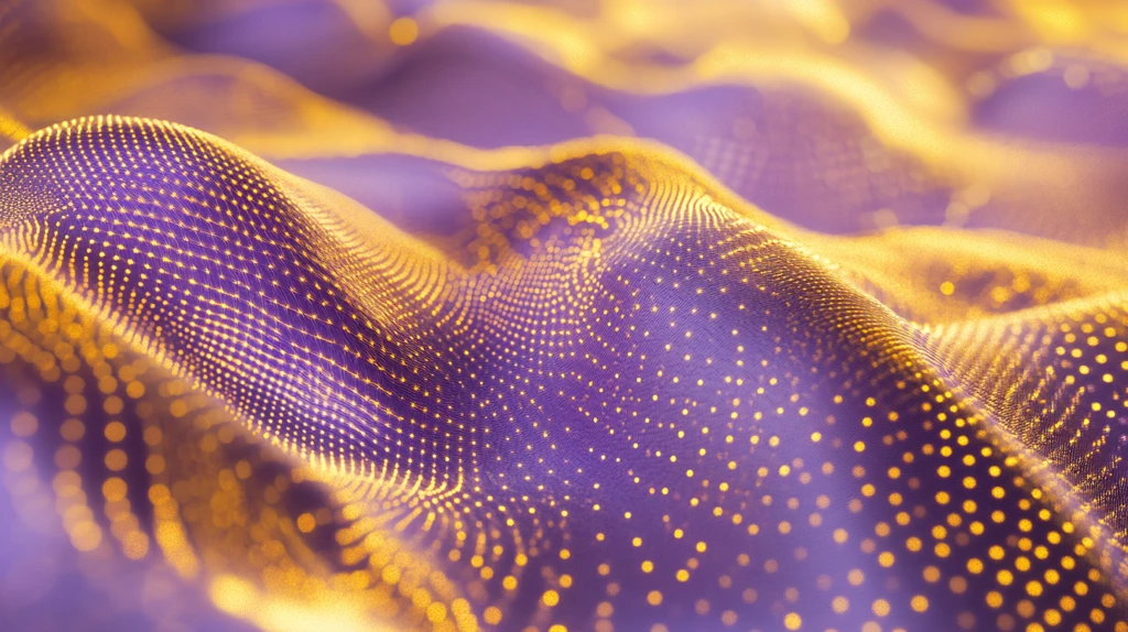 紫色光影几何图