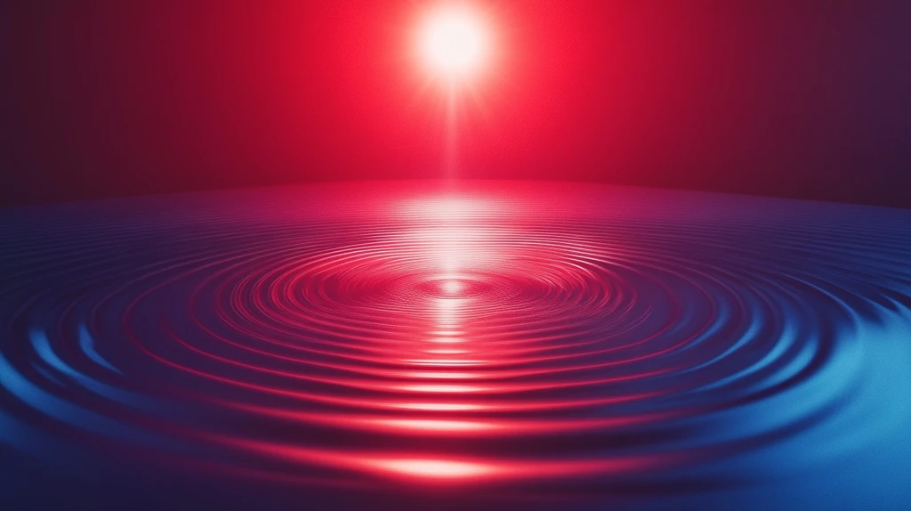 概念涟漪水滴海报