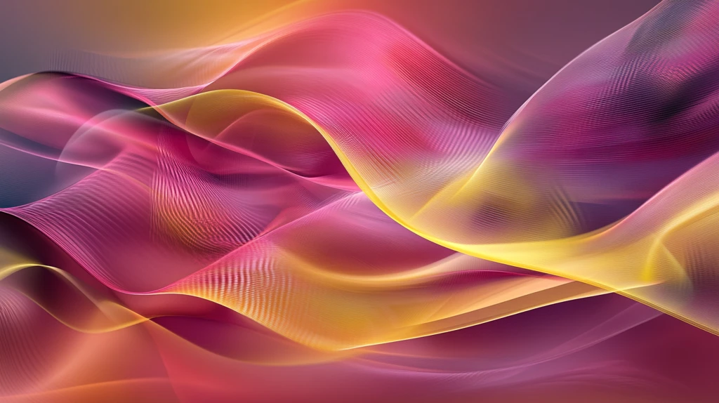 炫彩绚丽曲线条纹高雅