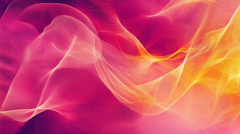 橙红色线条丝滑背景