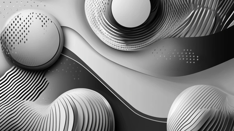 几何流体线条背景