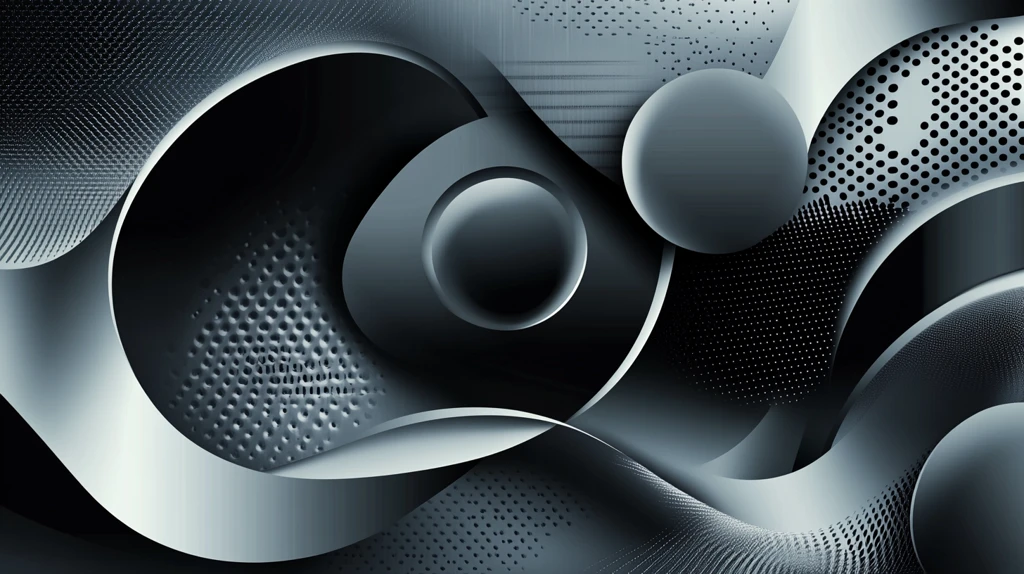 几何流体线条背景