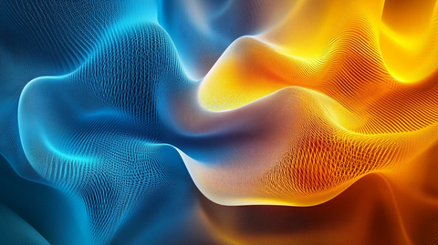 幻彩流体抽象线条背景