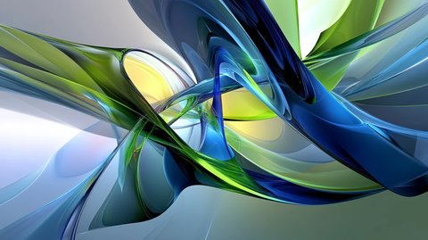 抽象动感立体线条