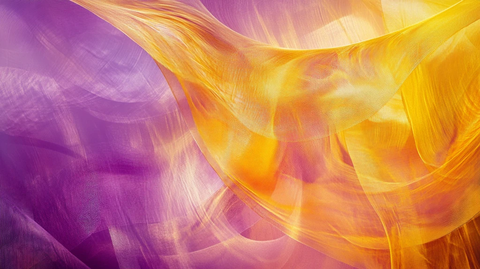 丝绸绚丽的线条