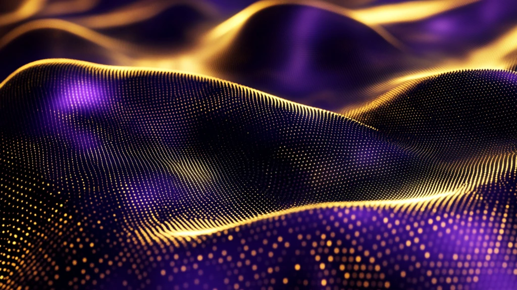 紫色金色渐变光影