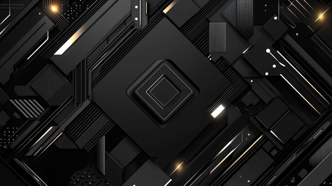 黑金渐变创意背景