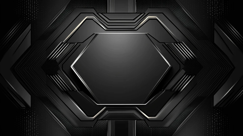 黑色主视觉科技背景