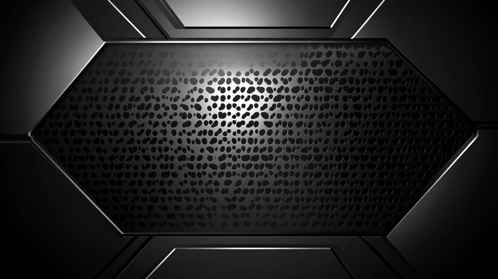 蜂窝光影光束背景