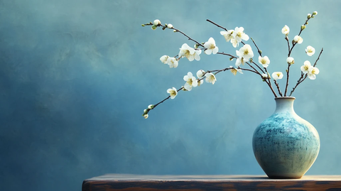 中式古典静物插花