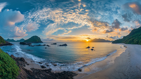 下川环岛系列全景图